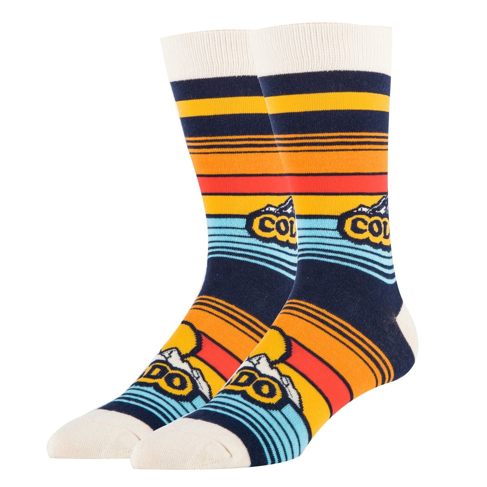 Oooh Yeah - Oooh Yeah Men's Novelty Crew Socks, Funny Socks, Crazy ...
