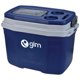 thumbnail image 1 of Hielera Gim de 20L Azul, Poliuretano, Tapa con Estuche, 2 Portavasos, Asas Laterales., 1 of 5
