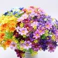 Dnyelq Artificial Flowers Clearance, Indoor Flower Artificial Faux 1Pcs Daisy Wildflowers Decor