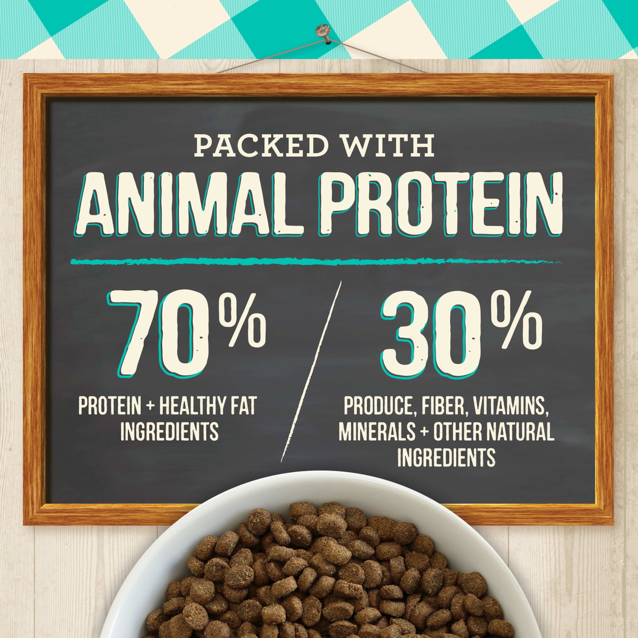 Merrick Purrfect Bistro, Grain Free Dry Cat Food, Salmon & Sweet Potato, 7 lb Bag