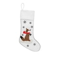 thumbnail image 2 of Wzzjkit Chaussettes de Noël Blanches et Rouges, Décoration de Noël Mignonne, Grands Sacs Cadeaux, Sacs à Bonbons, 2 of 6