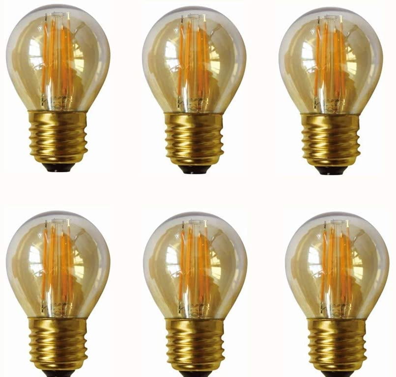 E27 Bulbs 60/4W/8W Edison Vintage Filament Globe Electric Lighting Lamp Bulb UK 