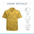 thumbnail image 7 of High Quality Hawaiian Shirts for Men Short Sleeve Aloha Beach Shirt Floral Summer Casual Button Down Shirts Blouses J9TSXS, 7 of 7
