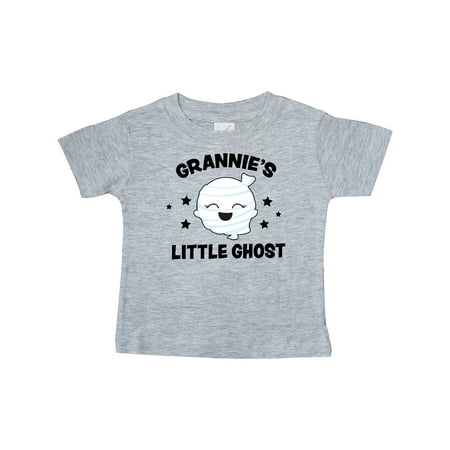 

Inktastic Cute Grannie s Little Ghost with Stars Gift Baby Girl T-Shirt
