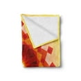 thumbnail image 2 of Mandala Soft Flannel Fleece Throw Blanket, Vibrant Rays Point Squares and Triangles Oriental Illustration of Flower Shape, Cozy Plush for Indoor and Outdoor Use, 50" x 70", Multicolor, by Ambesonne, 2 of 5