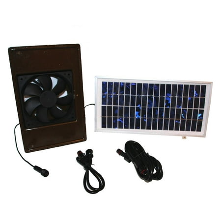 Dog Palace Breeze Solar Powered Exhaust Fan Large