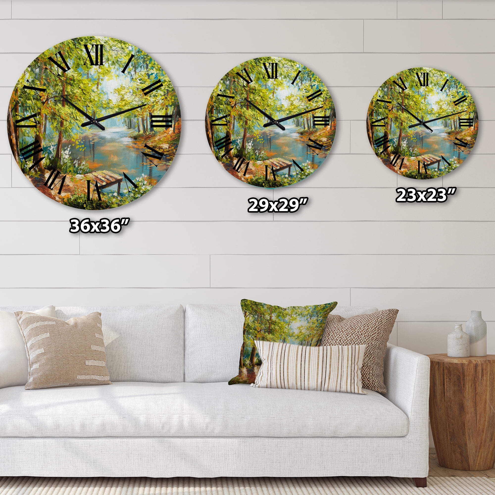 Designart 1 in Wall Clock