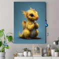 thumbnail image 4 of Cute Baby Dragon Canvas Print, Wall Art for Living Room Bedroom Nursery Office Game Room, 4 of 8
