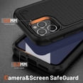 thumbnail image 3 of Funda para iPhone 7p y 8p, doble capa de protección, a prueba de golpes, protección para pantalla y cámara., 3 of 5