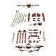 thumbnail image 5 of Accesorios para coches RC Actualización de chasis Fácil de instalar Repuestos delanteros y traseros Rojo, 5 of 9