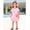 C-Pink Rabbit, variant on Bellafa 2-7T Girl's Summer Dress 100% Cotton Ruffle Sleeve A-Line Casual Sundress Toddler Kids Appliuqe Shirt Dresses