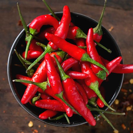 Hot Pepper Seeds - Thai Super Chili F1 - Packet - Vegetable Seeds, Hybrid Seed Easy to Grow & Maintain, Container Garden