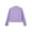 Purple, variant on Kids Girls Figure Ice Skating Jacket Zipper Long Sleeve Sparkly Rhinestone Coat Gymnastic Purple 4