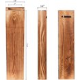 thumbnail image 4 of Trianu 2 Pcs Wood Wall Planters, Modern Farmhouse Wall Decor for Living Room, Bedroom, Bathroom, Wooden Pocket Hanging Wall Vase with Faux Plant Decor, NO PLANT, 4 of 6