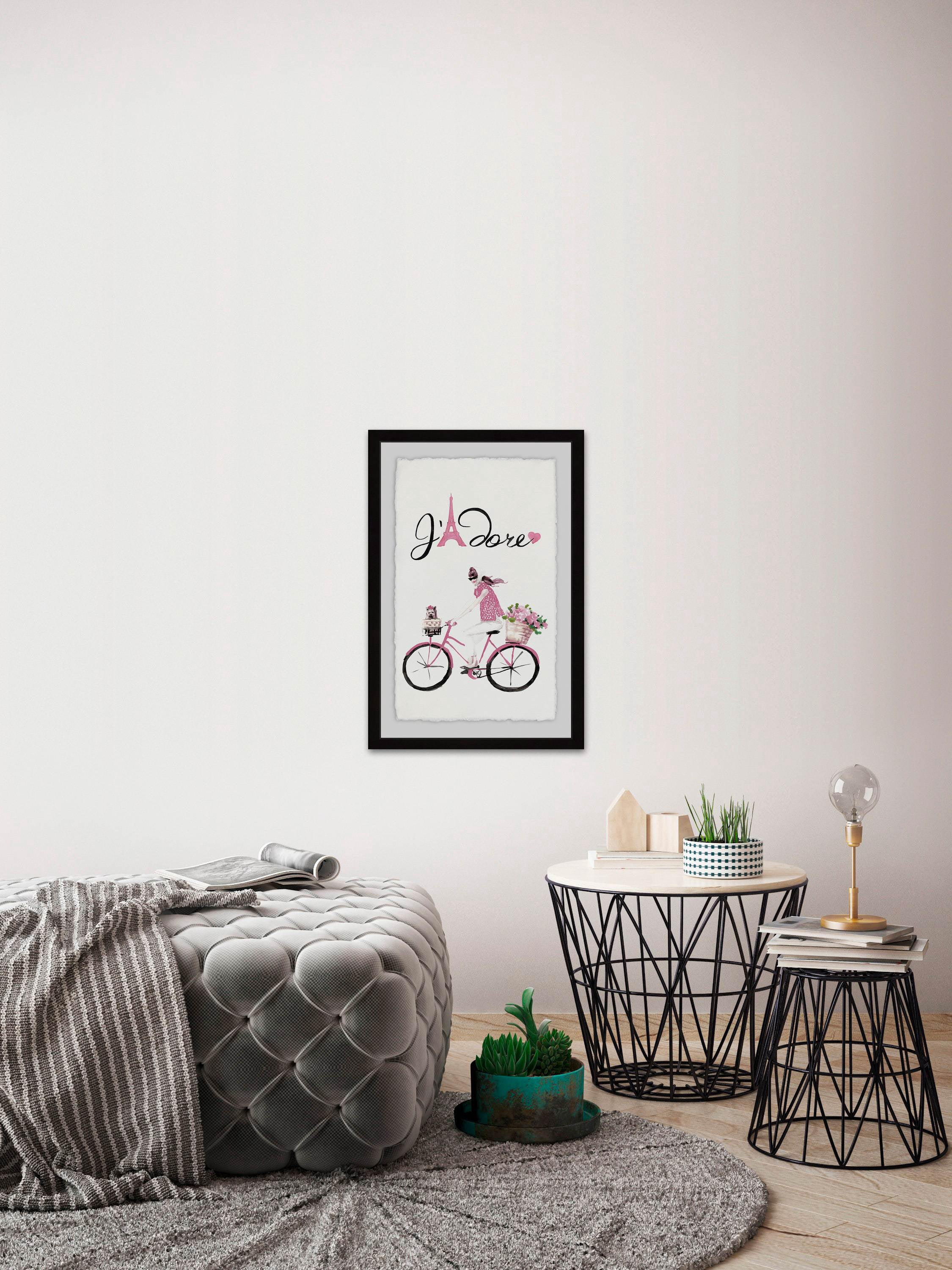 I Adore II Framed Painting Print