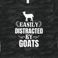 thumbnail image 4 of Inktastic Easily Distracted by Goats Women's T-Shirt, 4 of 5