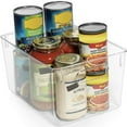 thumbnail image 6 of ZHOHO TANT Stackable Clear Plastic Storage Bins, Pantry & Fridge Organizers, Kitchen & Bathroom Storage Containers, 6 of 10
