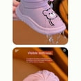 thumbnail image 5 of XXWXYD Toddler Snow Boots Thick Cotton Shoes for Boys Girls Warm Cotton Boots for Older Children for Fashion Breathable Comfortable Shoe(12-18 Years,Pink), 5 of 8