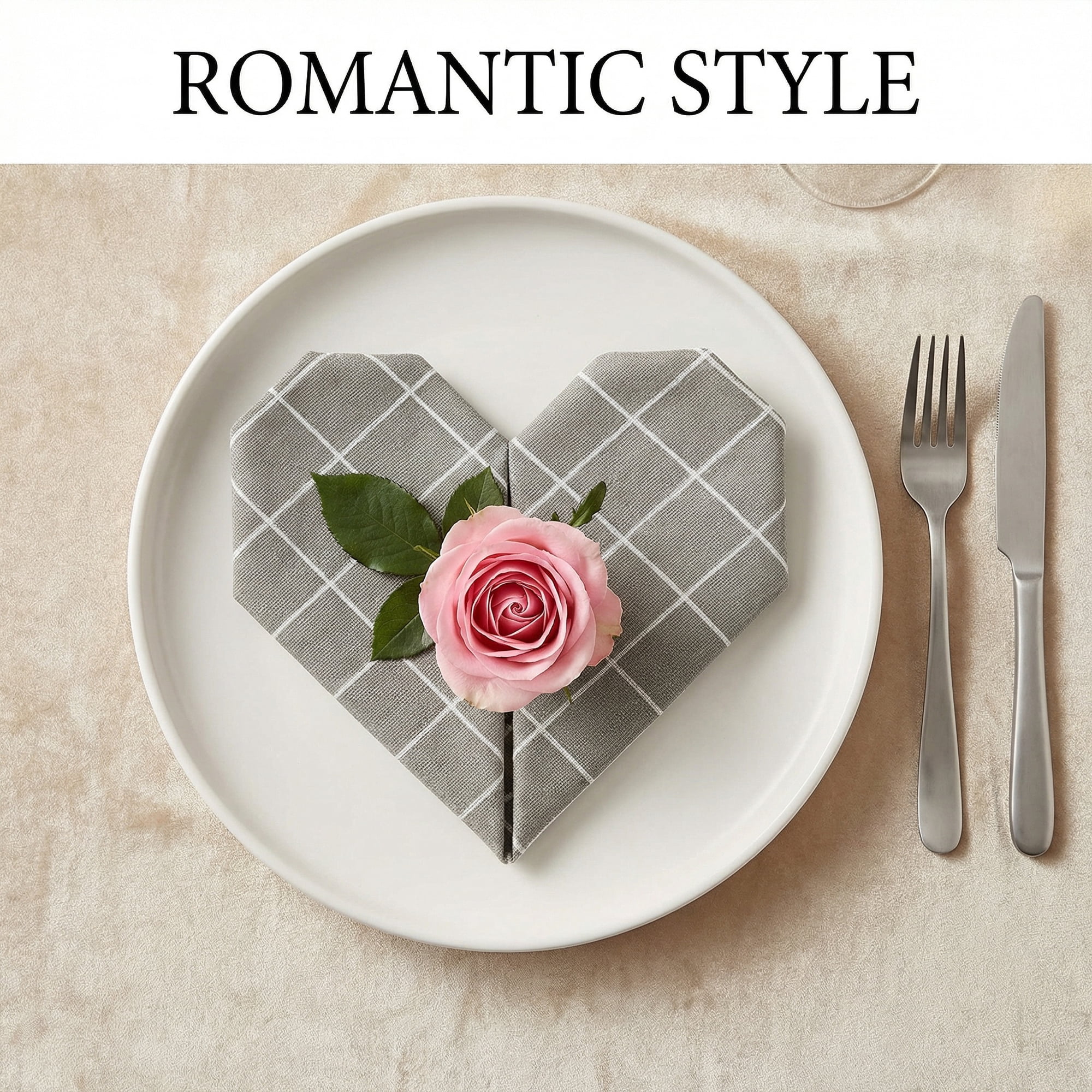 Unique Bargains 6Pcs Washable Restaurant Cloth Napkins Grey 16x12inch