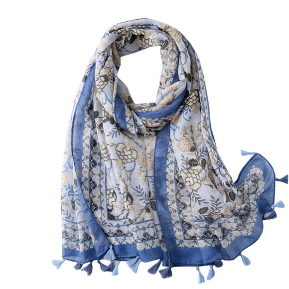 Women‘s Fashion Women‘s Elegant Scarf Soft Shawl Collar Scarf Shawl