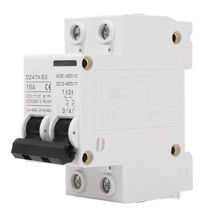 Mini DC AC Circuit Breaker, Stable 400V 2P Circuit Breaker For Inverter ...
