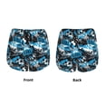 thumbnail image 5 of Vsdgher Football Time Print Women's Running Double Layer Shorts High Waisted with Pockets Elastic Yoga Workout Athletic Gym Sports, 5 of 8