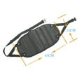 thumbnail image 6 of Walbest Footrest Hammock Ergonomic Adjustable Buckle Design Airplane Footrest, 6 of 7
