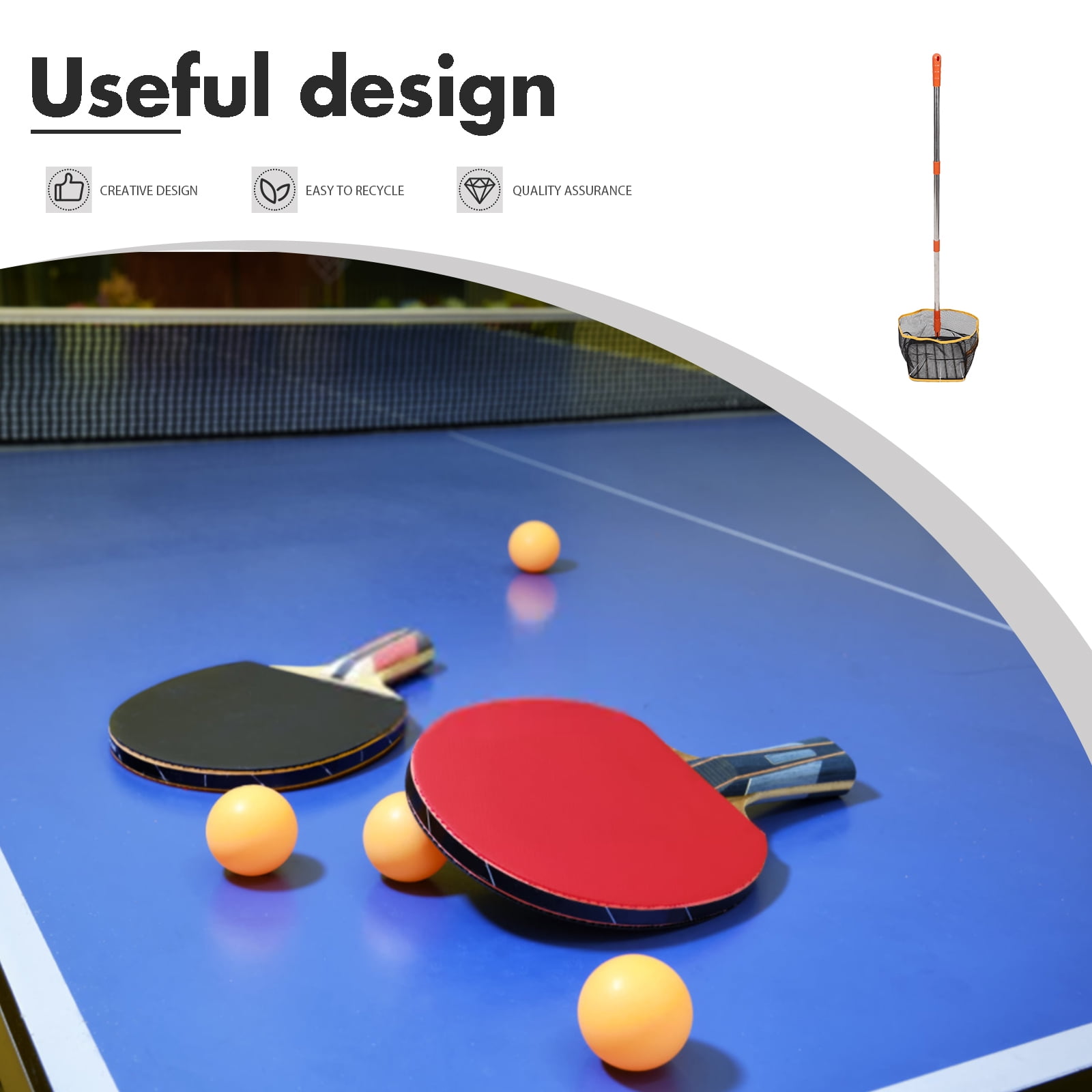 Lot De Balles De Ping-pong Professionnelles 3 étoi... - Grandado