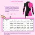 thumbnail image 7 of inhzoy Kids Girls Rhinestone Long Sleeve Gymnastics Leotard Ballet Dance Bodysuit Hot Pink 12, 7 of 7