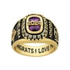 Order Now for 2025 Graduation, Freestyle Women's Yellow Celebrium CZ Encrusted Year Class Ring, Personalized, High School or College