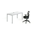 thumbnail image 2 of Boss Office Products Simple System Single Desk 60" x 24" Desk Top, White, 2 of 6
