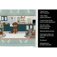 thumbnail image 5 of Chocolate and Cream Dachshund in the Kitchen Kitchen Towel, 5 of 5