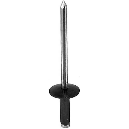 

25 Black Aluminum Rivets 5/32 Diameter 1/4-3/8 Grip Compatible with VW N900-845-01