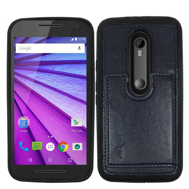 For Motorola Moto G 2015 / G3 Solid TPU Dual Layered