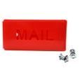 JSP Manufacturing¬Æ Red Front Mount Mailbox Alert Flag Kit for Brick