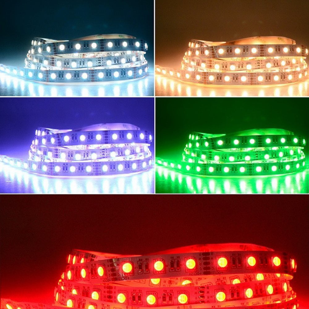 5m Led Light Strip Smd 5050 Flexible Light Bare Board Light Strip Rgb