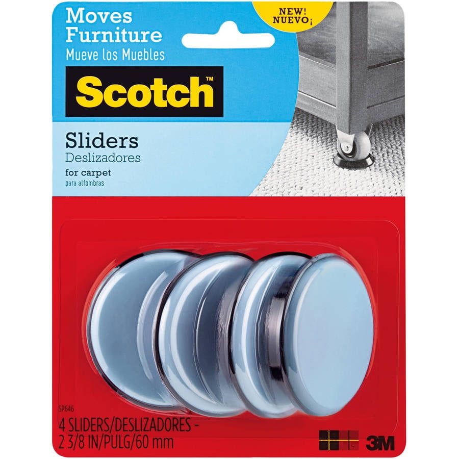 3M SP646 2.375 in. Scotch Reusable Sliders Pack of 4 Walmart Canada