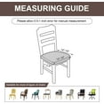 thumbnail image 5 of Joqmia Chair Seat Covers Waterproof Dining Room Chair Covers 4 Pack Stretch Seat Covers for Dinning Room Chair Protector Slipcover for Kitchen, Hotel, 5 of 7
