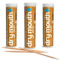 Xero Picks Dry Mouth relief - Churro - Infused Flavored Toothpicks - 20 Picks - 3 Pack