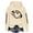 Beige, variant on Bovemsi Sweatshirt for Women Heart Football Graphic Hoodies Fall Long Sleeve Pullover Tops Mom Camo Hoodie