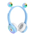 thumbnail image 2 of Auriculares con Micrófono Tipo C Soledad Almohadillas Suaves 3.5 mm Estéreo RGB Azul, 2 of 7