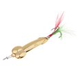 thumbnail image 2 of Señuelo de cuchara de pesca de fundición, cebos giratorios, cebo duro, cebos artificiales dorados 15g Sharpla Señuelo de cuchara de pesca, 2 of 7