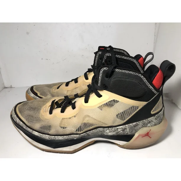 Ni - ke Ni - ke Air Jordan XXXVII 37 Jayson Tatum Tattoo Vanilla Size 12