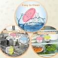 thumbnail image 4 of 6 Pcs Small Kitchen Storage Containers with Lids, 160ML Airtight Food Container Set, Small Kitchen Storage Containers with Lids for Lunch, Yogurt (Ye, 4 of 4
