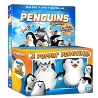 Penguins Of Madagascar (Blu-ray + DVD + Digital HD + 2 Poppin' Penguins)