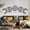 STYLE 1, variant on 5PCS Black Moon Decoration Wall-mounted 3D Moon Phase Spiritual Bedroom Wall Decor Wood Moon Appearance Adornment Natural Design Nordic Moon Decoration for Christmas Home Decoration