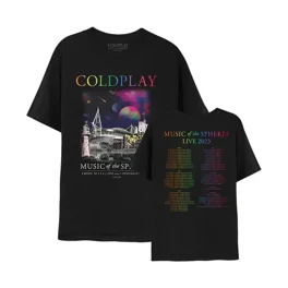 Viva La Vida Coldplay Shirt, Tour 2025 World Tour Tee-2XL