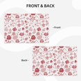 thumbnail image 3 of Placemats Set Of 4 / 6, Flower Leaves E Placemats For Dining Table Indoor/Outdoors Heat Resistant Washable Placemats 18" X 12", 3 of 8