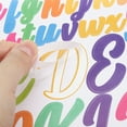 thumbnail image 4 of Vinyl Letter Stickers, 10 Sheets 1 Inch 2 Inch Capital Alphabet Sticker Self Adhesive Letter Decals, Multicolor, 4 of 6
