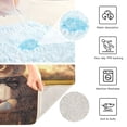 thumbnail image 5 of 2 Piece Soft Bathroom Rug Set An Easter Bunny Bath Mat and U-Shaped Toilet Contour Rug (16"x24"+20"x24"), 5 of 9
